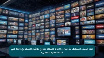 تردد جديد.. استقبل بث مباراة الحزم وضمك بدوري روشن السعودي 2025 على قناة ثمانية الحصرية